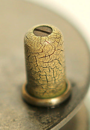 JW Young 3 1/2" Pattern 1 red agate fly reel