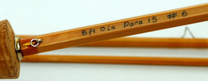 Gary Marshall 8' 6wt Paul Young Para 15 taper