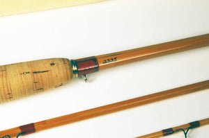 Leonard DF50 Fly Rod 8' 3/2 #6 - rod sections with wrapping detail
