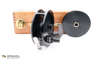 API Anti-Reverse Fly Reel w/Spare Spool 4 1/2" LHW