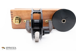 API Anti-Reverse Fly Reel w/Spare Spool 4 1/2" LHW
