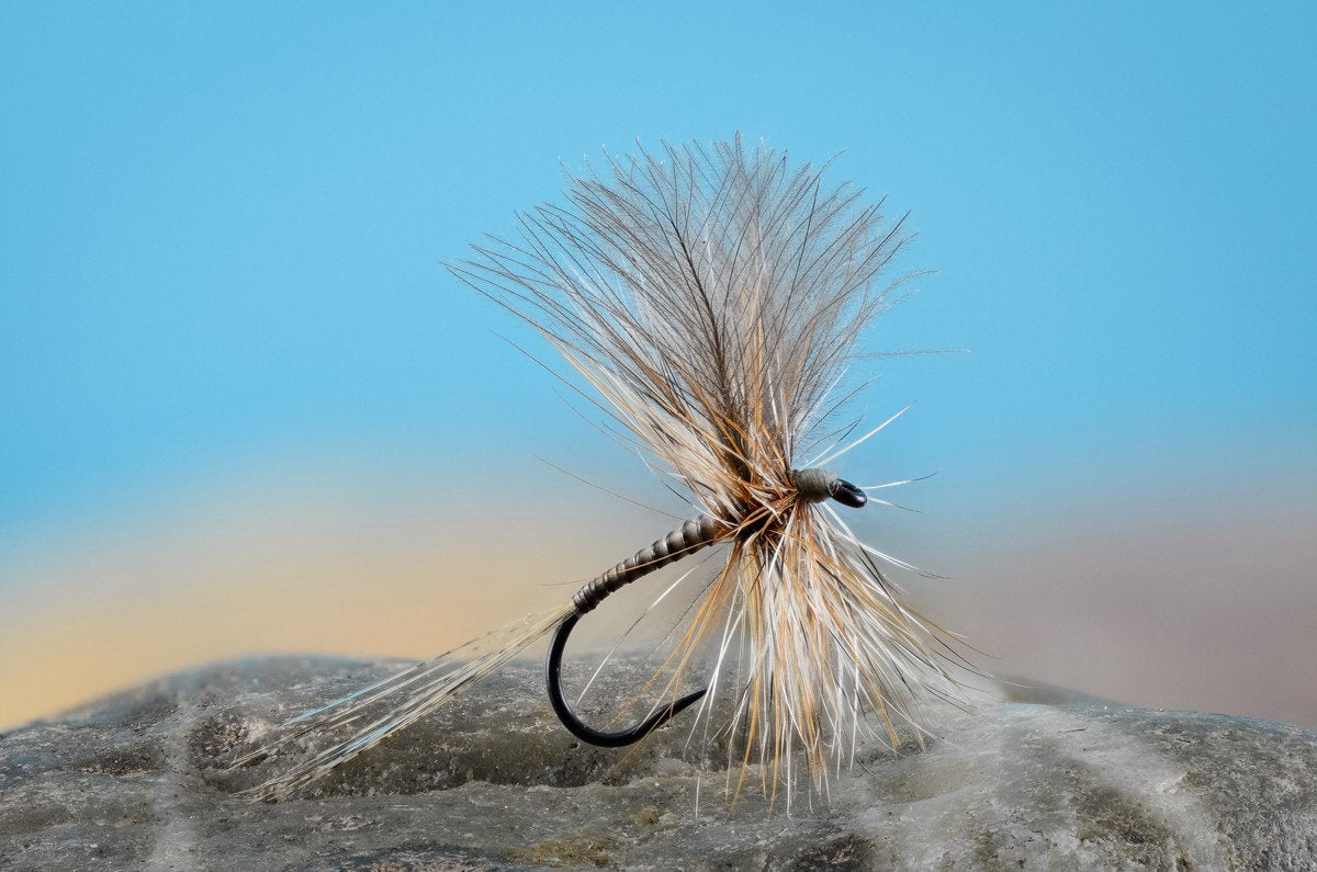 Flies for Rivers - CDC Fanwing Quill (Adams - Size 12)