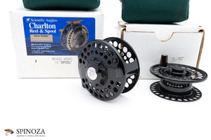 Charlton 8350C Fly Reel with two 1-5 Spools
