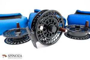 Charlton 8450C fly reel with 3/4, 5/6, and 7/8 Spools