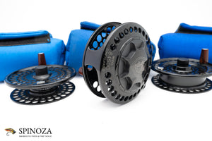 Charlton 8450C fly reel with 3/4, 5/6, and 7/8 Spools