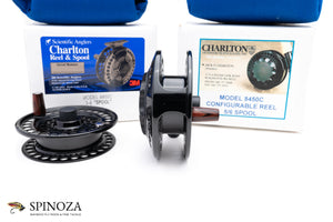 Charlton 8450C Fly Reel with 3/4 Spool and 5/6 Spool