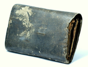 William H. Dingley's personal leather cast wallet