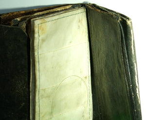 William H. Dingley's personal leather cast wallet