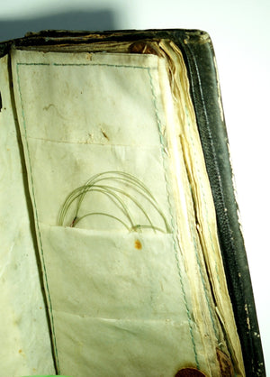 William H. Dingley's personal leather cast wallet