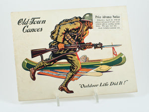 Old Town Canoe Catalog 1919