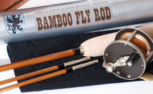 Tufts and Batson Bamboo Rod - 7'6 2/2 4-5wt