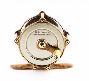 Leonard Bimetal Trout Fly Reel - Smallest Size and Flawless!
