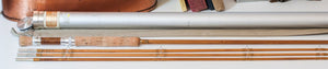 Jim Schaaf Hollowbuilt Steelhead/Salmon Bamboo Rod 9'3" 3/2 #8/9 - overall view