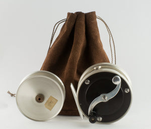 Bogdan Model 2 LG Salmon Fly Reel with Spare Spool - Near Mint LHW