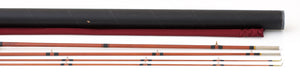 Phillipson Ed M. Hunter Approved Bamboo Rod 8'6 3/2 5-6wt - maker signature and rod markings