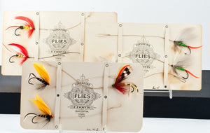 Orvis Box with Carded Flies from the early 1900s!!