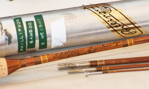 Phillipson Peerless Bamboo Rod 8' 3/2 5wt - handle grip and reel seat detail
