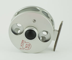 Ari 't Hart Mach II silver fly reel - mint