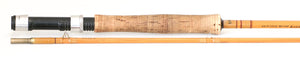 R.L. Winston Bamboo Rod SF Era 8'9" 2/1 #6 - maker signature and rod markings