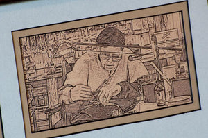 Fran Betters AuSable Fly Collection - Framed