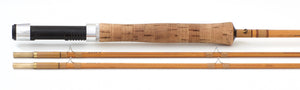 R.L. Winston Bamboo Rod 8'6" 2/2 #5/6 - maker signature and rod markings
