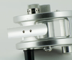 Joe Saracione SCA 3 1/4" fly reel and two spare spools