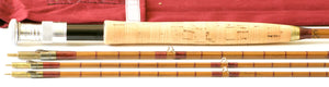 Hardy Bros. - The "Prince Leopold of Belgium" 10' Bamboo Fly Rod - reel seat and fittings