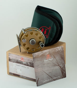 Ari 't Hart Triangle II Gold/Silver fly reel - mint