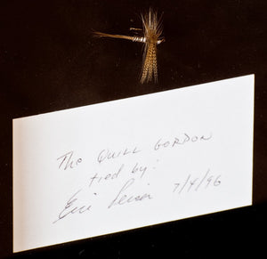 Eric Leiser Framed Catskill Flies (6)