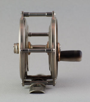 Kineya Reed 45 Nickel Silver Raised Pillar Fly Reel