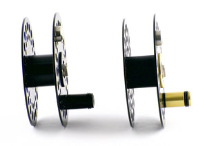 Ari 't Hart F4 Deschutes fly reel and two spare spools