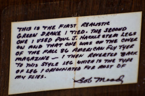 Bob Mead - Green Drake