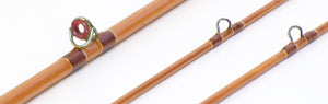 Edwards, E.W. -- Extremely Scarce Signed 7'6 De Luxe Bamboo Rod