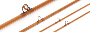 R.L. Winston Bamboo Rod 8' 3/2 #4 - rod sections with guides and wraps