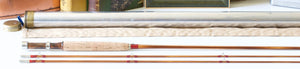 Marc Aroner 7'6 2/2 4wt Hunt Pattern Bamboo Rod