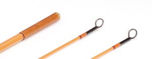 R.L. Winston Bamboo Rod 8'6" 2/2 #6 - rod sections with guides and wraps