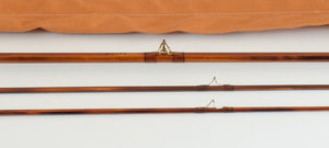 Bob Summers Model 275 Deluxe Bamboo Rod 7'6" 2/2 #4 - rod sections with wraps and hardware