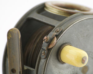 Hardy Perfect 3 3/4" Wide Drum 1912 Check Fly Reel