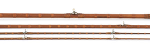 Hardy Bros. "The Halford Rod" 10' 3/2 Bamboo Fly Rod - case or tube detail