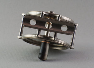 Kineya Reed 45 Nickel Silver Raised Pillar Fly Reel