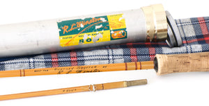 R.L. Winston Bamboo Rod SF Era 8'9" 2/1 #6 - handle grip and reel seat detail