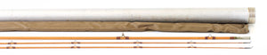 Edwards, E.W. -- Extremely Scarce Signed 7'6 De Luxe Bamboo Rod