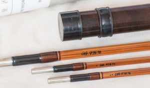 Walt Carpenter Browntone 7'6 3/2 5wt bamboo rod
