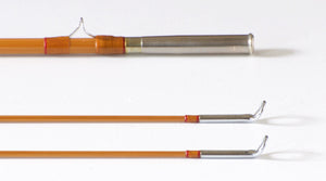 Simroe, Ted -- 7'6 5wt Bamboo Rod - rod sections with wraps and hardware