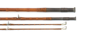 Hardy Bros. "The Halford Rod" 10' 3/2 Bamboo Fly Rod - case or tube detail
