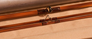 Walt Carpenter Browntone 7'6 2/2 5wt Bamboo Rod - Mint