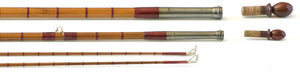 Hardy Bros. - The "Prince Leopold of Belgium" 10' Bamboo Fly Rod - guide detail and spacing