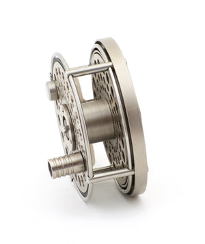 Ari 't Hart S1 Fly Reel and Spare Spool - Nickel Plated