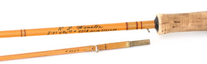 R.L. Winston Bamboo Rod SF Era 8'9" 2/1 #6 - rod sections with guides and wraps