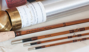 Walt Carpenter Browntone 7'6 3/2 5wt bamboo rod